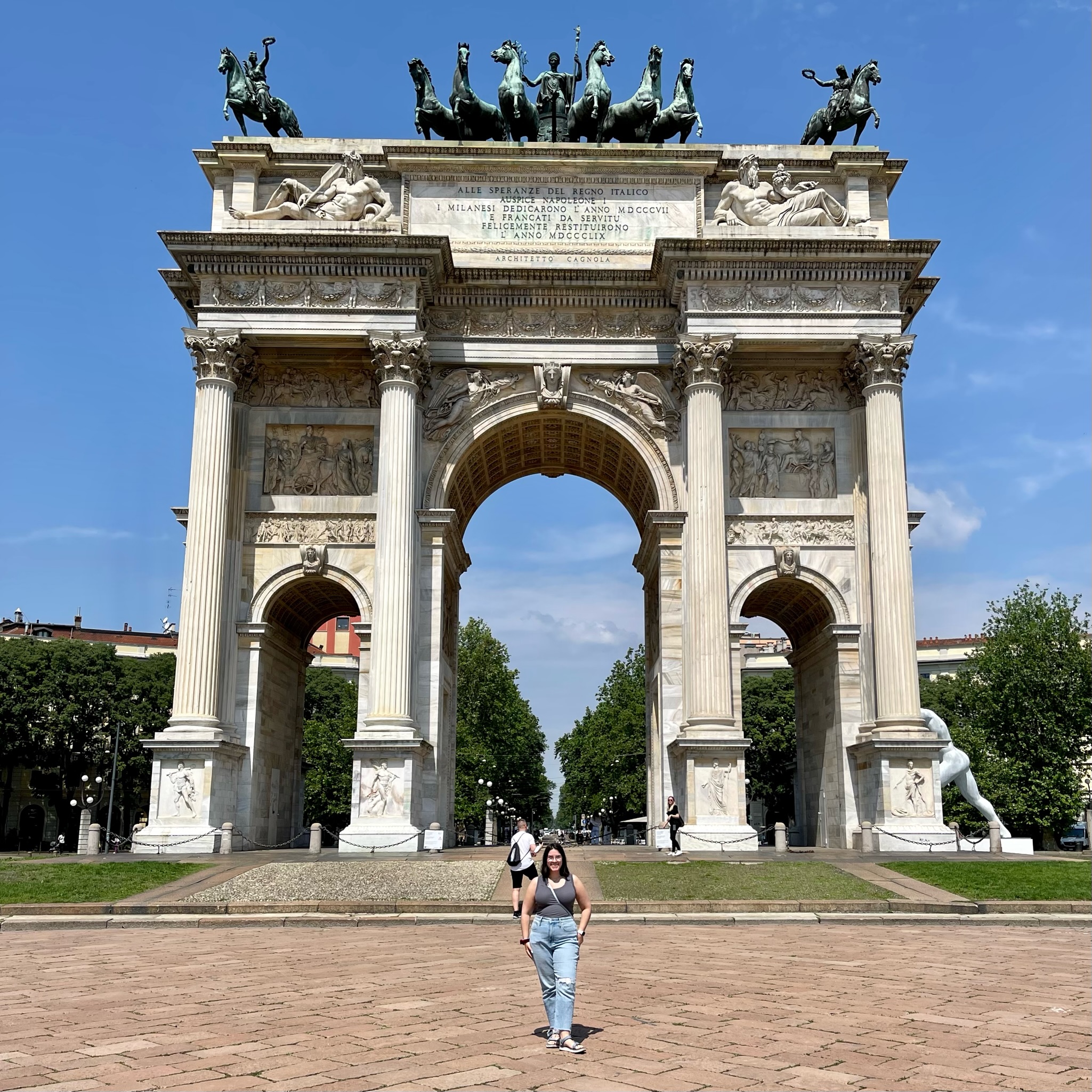 Milan architecture and cityscape