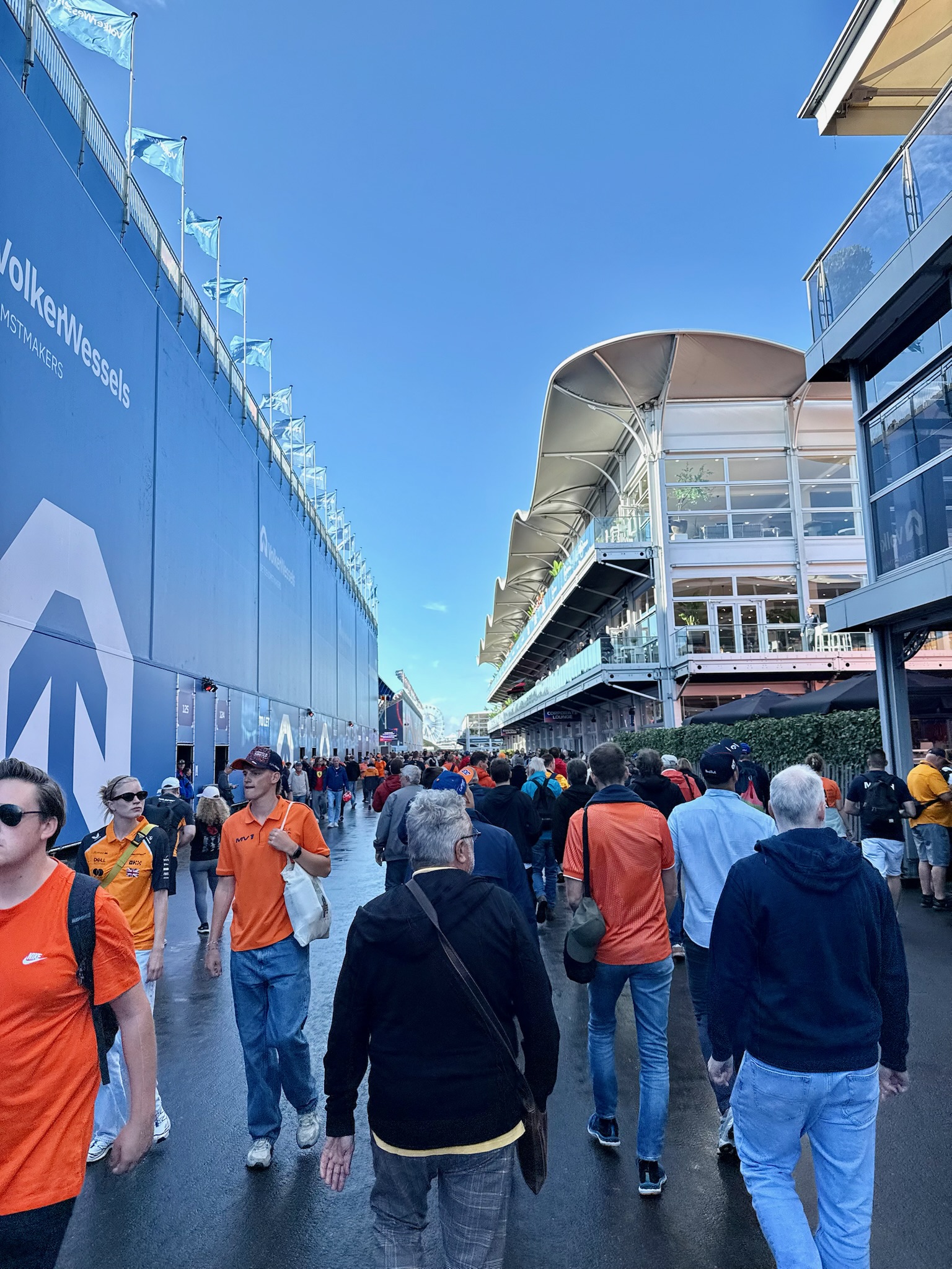 Spa-Francorchamps F1 circuit on race weekend