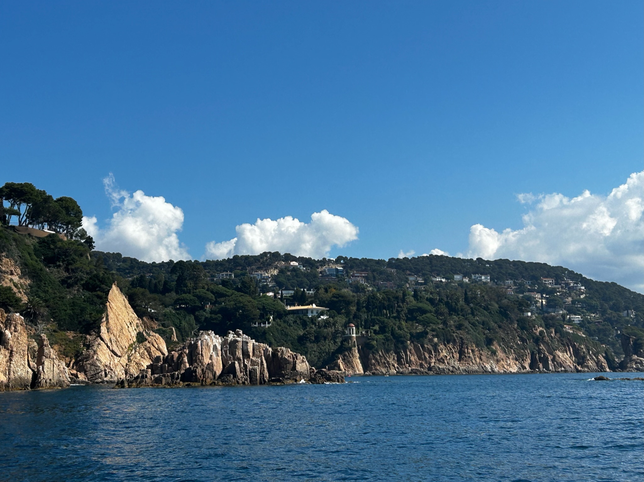 Costa Brava coastline, June 2023