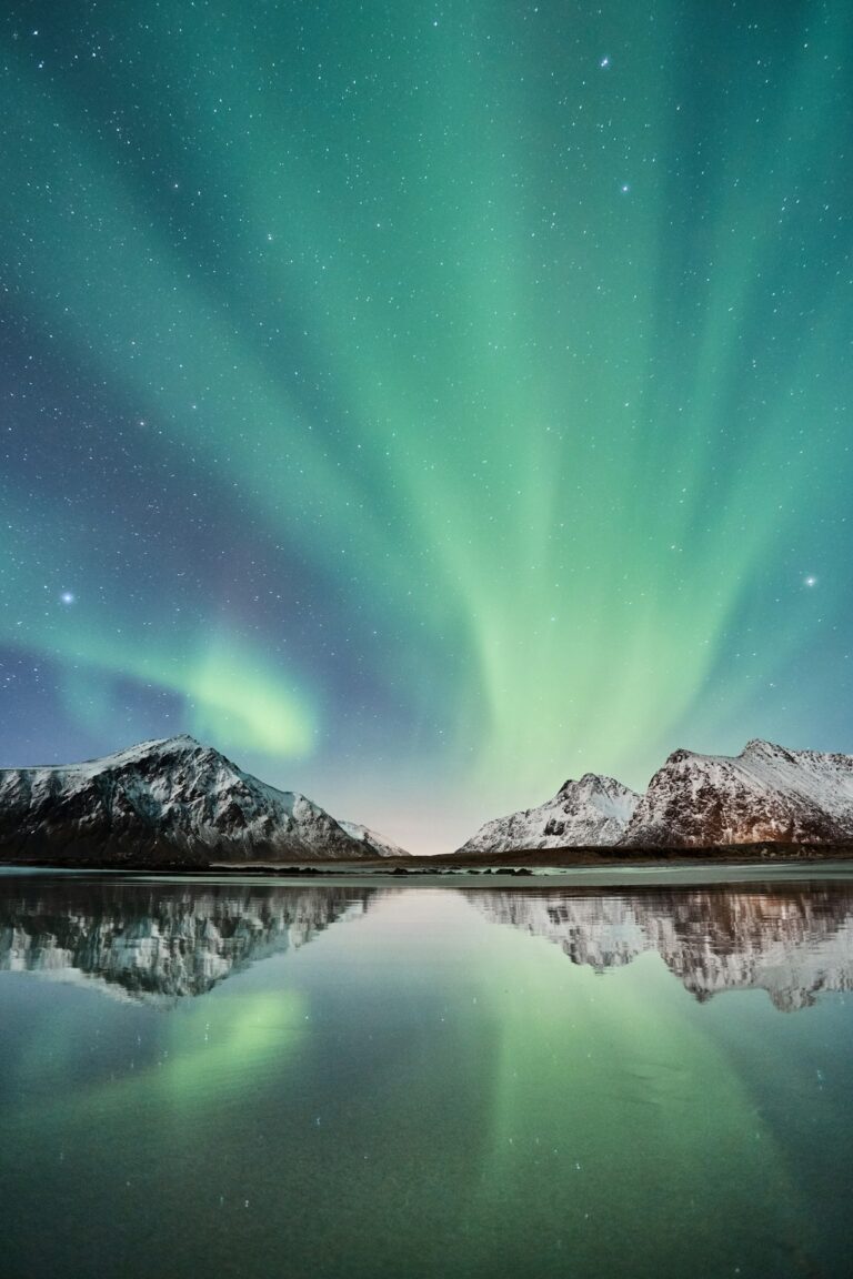 Norwegian fjord landscape Scandinavia