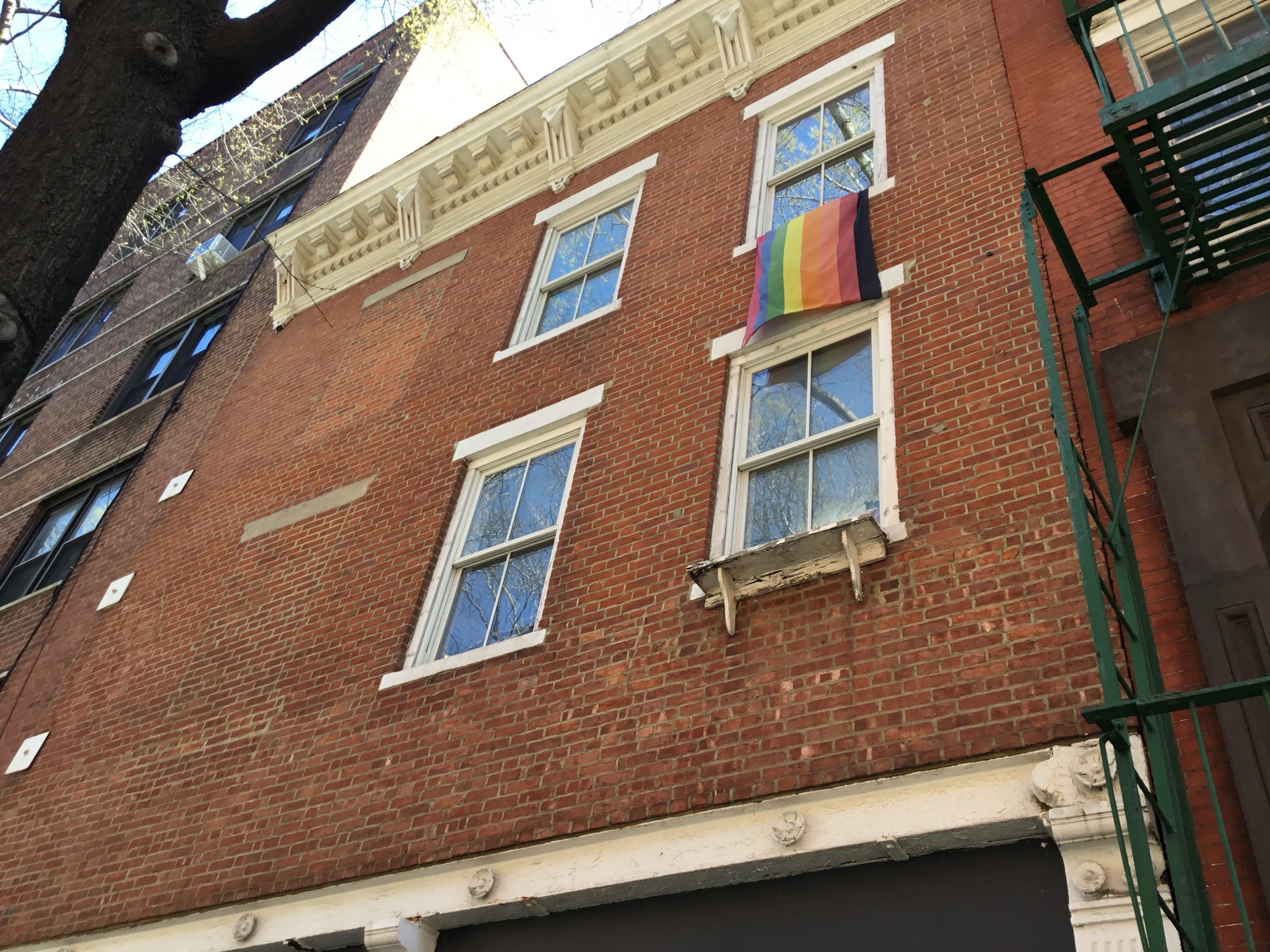 West Village brownstones