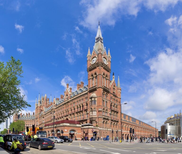 St Pancras station, London