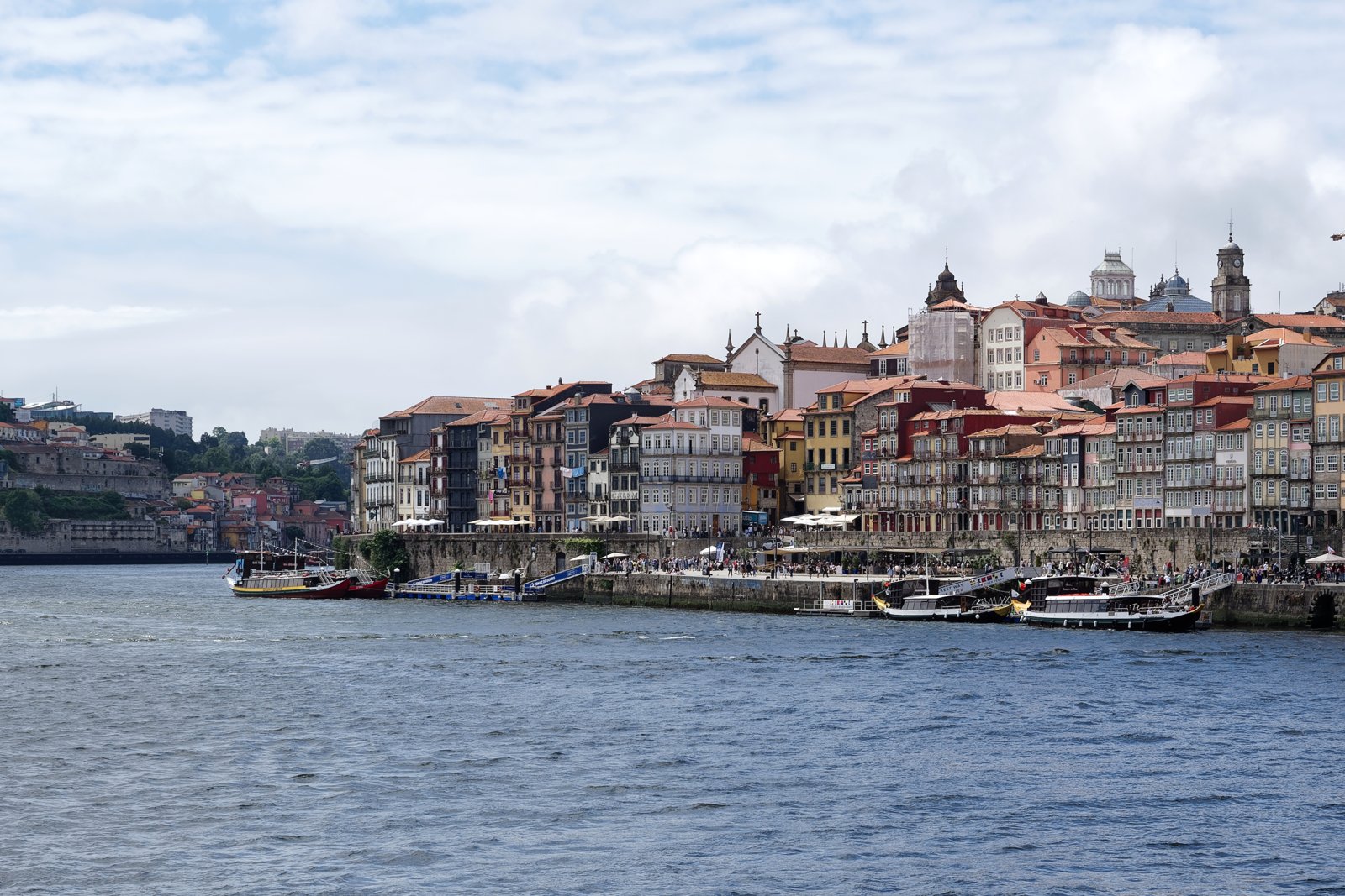 Porto Ribeira waterfront across the Douro